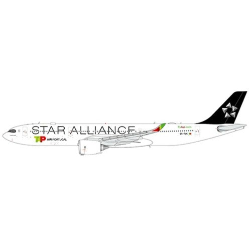1/400 Tap Air Portugal Airbus A330-900Neo 'Star Alliance Livery' Reg Cs-Tuk With Antenna