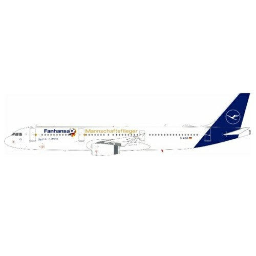 1/200 A321-231 Lufthansa Fanhansa Mannschaftslieger D-Aisq