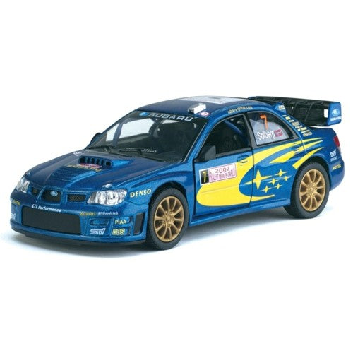 1/36 Subaru Impreza Wrc No.7 Solberg Blue/Yellow