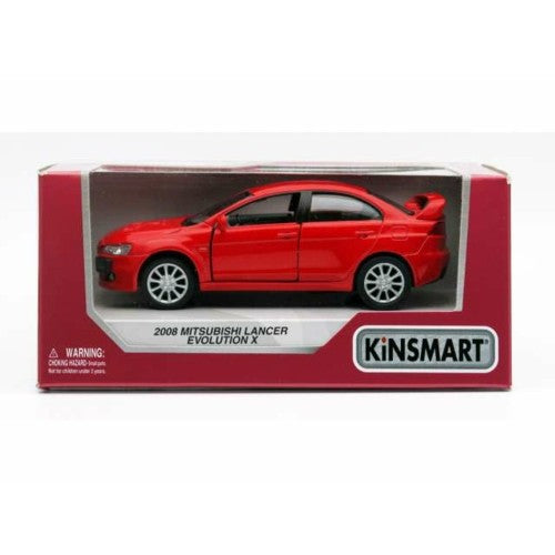 1/36 2008 Mitsubishi Lancer Evo X Red