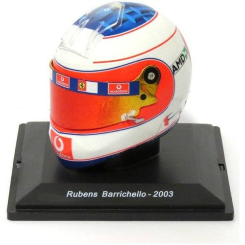 1/5 Rubens Barrichello - 2003 Ferrari F1 Helmet Collection