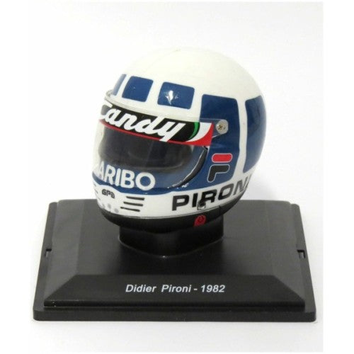1/5 Didier Pironi - 1982 - Ferrari F1 Helmet Collection - Cased