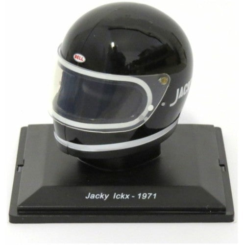 1/5 Jacky Ickx - 1971 - Ferrari F1 Helmet Collection - Cased