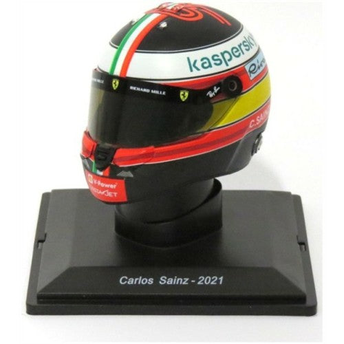 1/5 Carlos Sainz - 2021 Gran Premio D'Italia Ferrari F1 Helmet Collection