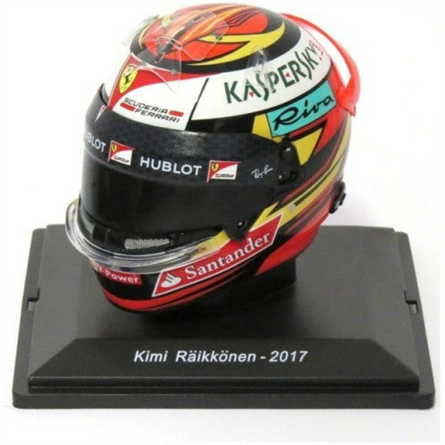 1/5 Kimi Raikkonen - 2017 Ferrari F1 Helmet Collection