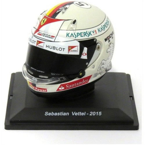 1/5 Sebastian Vettel - 2015 Ferrari F1 Helmet Collection