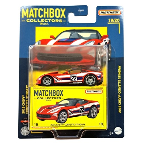 Matchbox Collectors 2016 Chevy Corvette Stingray 19/20