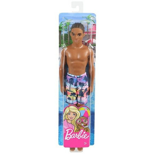 X4 Barbie Beach Doll Hawaiian Shorts Ken