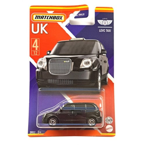 Matchbox 1/64 Best Of Uk Levc Taxi 4/12