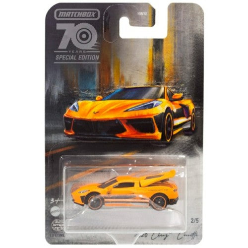 Matchbox 1/64 70 Years Anniversary 2020 Chevy Corvette Hmv14