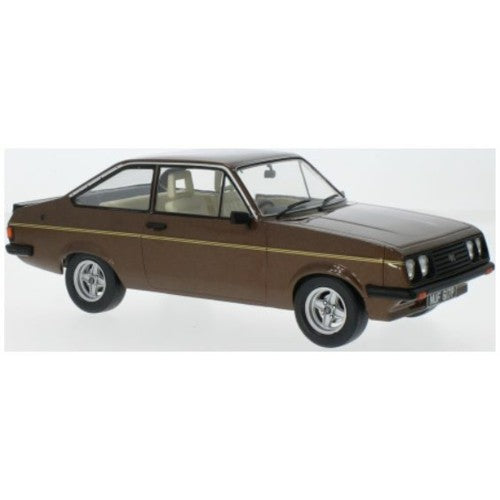1/18 Ford Escort Mk Ii Rs 2000 Rhd - Dark Brown Metallic- Nuf 617P - Hf Jr.