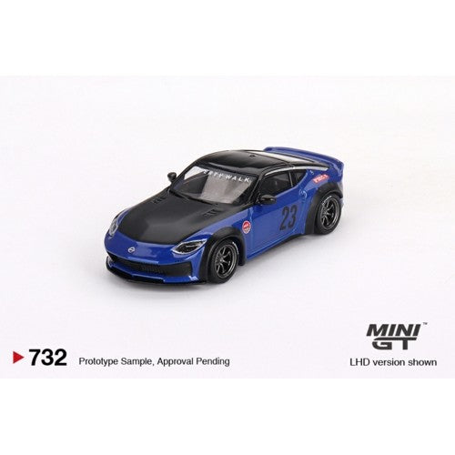 1/64 Nissan Z Lb Nation Works Seiran Blue (Rhd)
