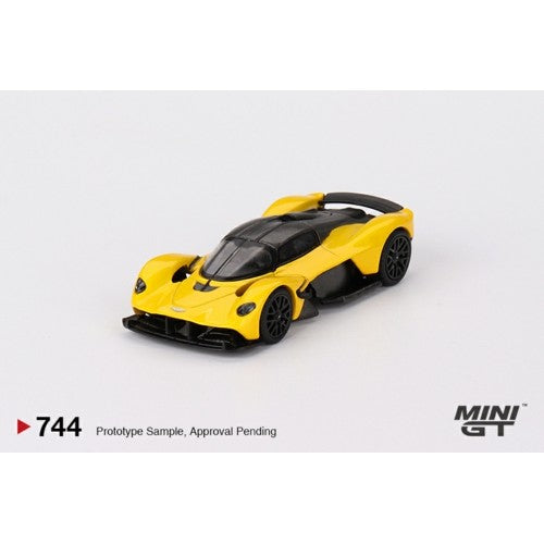 1/64 Aston Martin Valkyrie Sunburst Yellow (Lhd)