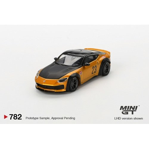 1/64 Nissan Z Lb Nation Works Lb Gold (Rhd)