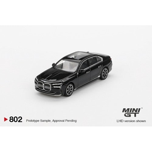 1/64 Bmw I7 Edrive50 Black Sapphire (Lhd) Blister Packaging