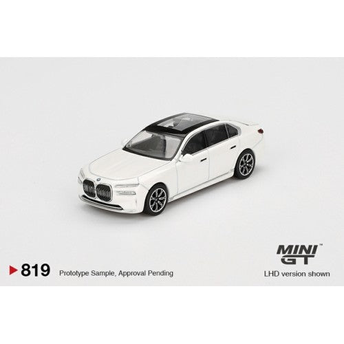 1/64 Bmw I7 Xdrive 60 Mineral White (Lhd)
