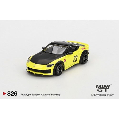 1/64 Nissan Z Lb Nation Works Ikazuchi Yellow (Rhd)