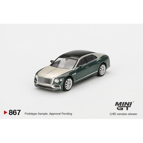 1/64 Bentley Flying Spur White Sand Verdant (Rhd)