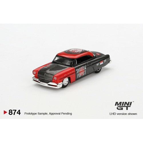 1/64 Lincoln Capri Hot Rod 1954 Shadow Puppet Mini Gt X Mizu (Lhd) Blister Packaging