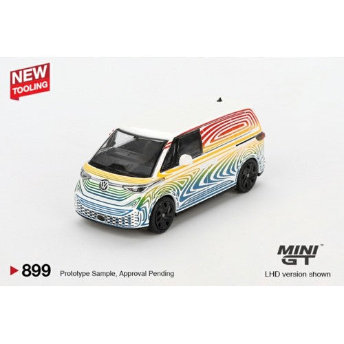 1/64 Volkswagen Id.Buzz Prototype Rainbow (Lhd) New Tooling