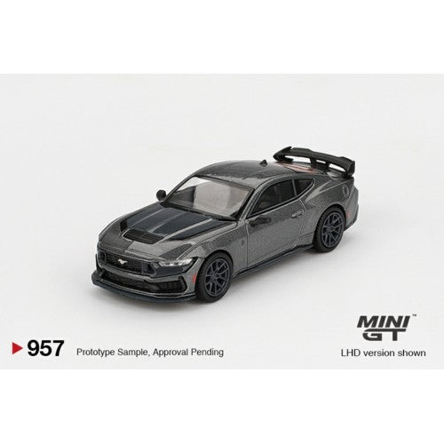 1/64 Ford Mustang Dark Horse 2024 Carbonized Grey (Lhd)