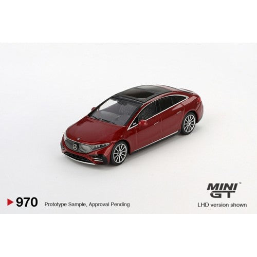 1/64 Mercedes-Benz Eqs 580 4Matic Red Metallic (Lhd)