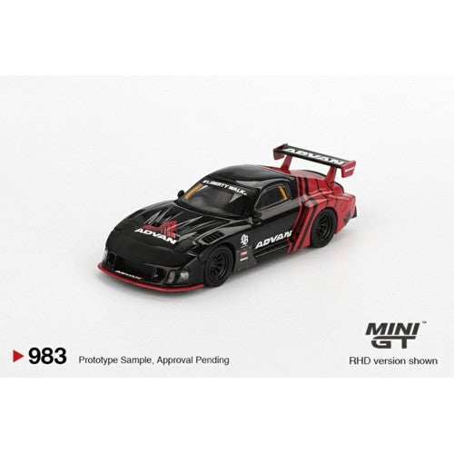 1/64 Mazda Rx-7 Lb-Super Silhouette Advan (Lhd)