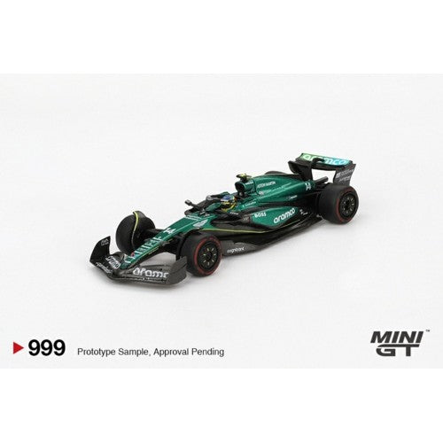 1/64 Aston Martin Amr24 No.14 Fernando Alonso 2024 F1 2024 Bahrain Gp