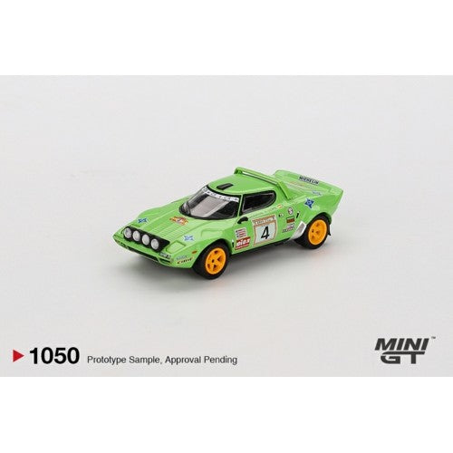 1/64 Lancia Stratos Hf No.4 1979 Spanish Rally Champion (Lhd)