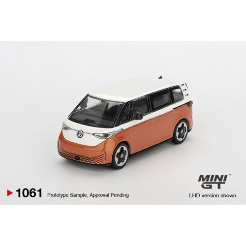 1/64 Volkswagen Id.Buzz Candy White/Energetic Orange (Rhd)