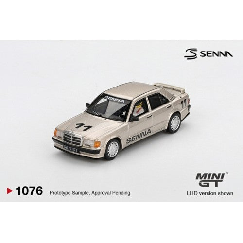 1/64 Mercedes-Benz 190 E 2.3-16 No.11 Ayrton Senna 1984 Nurburgring Race Of Champions With Figure (Lhd)