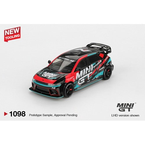 1/64 Hyundai Ioniq 5N Mini Gt Rs-01T 2025 Tokyo Auto Salon (Lhd) New Tooling