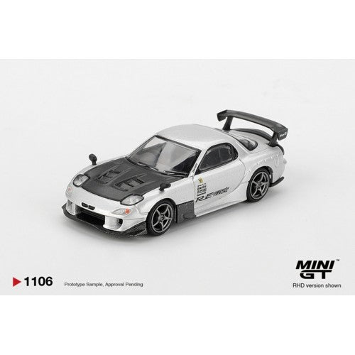 1/64 Mazda Rx-7 Re-Amemiya Silver Metallic (Rhd)