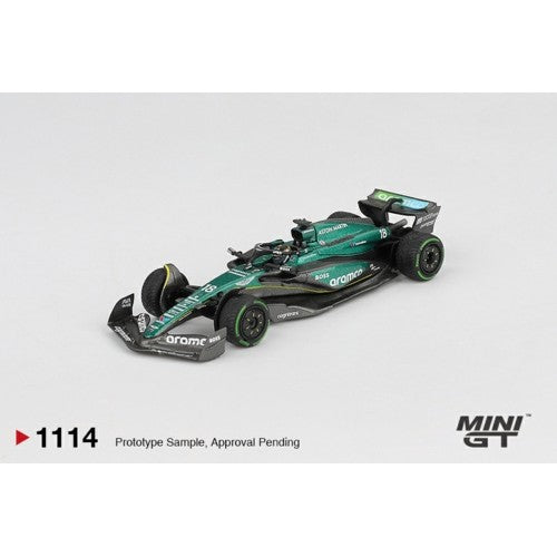 1/64 Aston Martin Amr24 No.18 Lance Stroll 2024 F1 2024 Canadian Gp