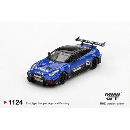 1/64 Lb-Silhouette Works Gt Nissan 35Gt-Rr Ver.2 Blue (Rhd)