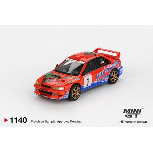1/64 Subaru Impreza Wrc97 No.1 1999 Drm Champion (Lhd)