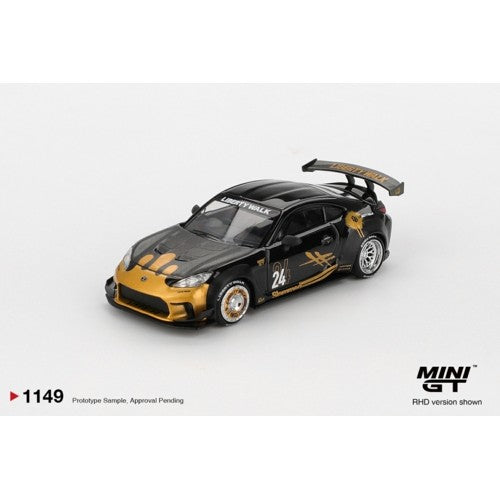 1/64 Toyota Gr86 Lb Nation Black/Gold (Rhd) Blister Packaging
