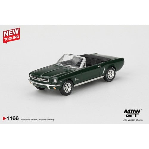 1/64 Ford Mustang Convertible 1964 Highland Green (Lhd)