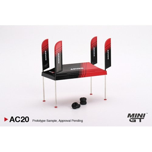 1/64 Paddock Service Tent Set - Advan