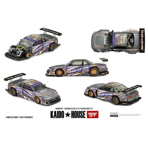 1/64 Nissan Silvia S13-R Kaido Drift V1
