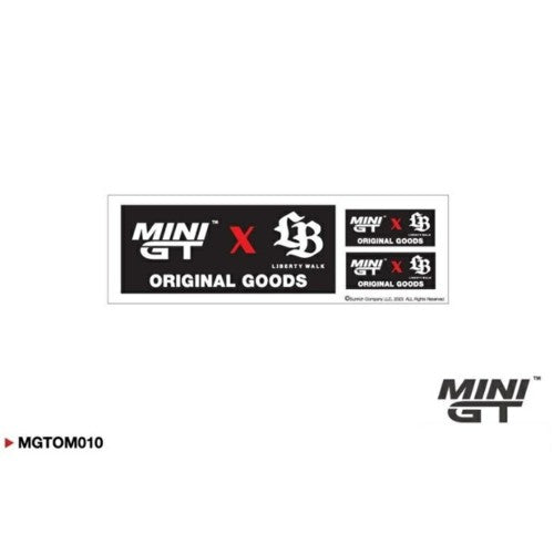 Mini Gt X Lb Original Goods Sticker Set (6X19Cm)