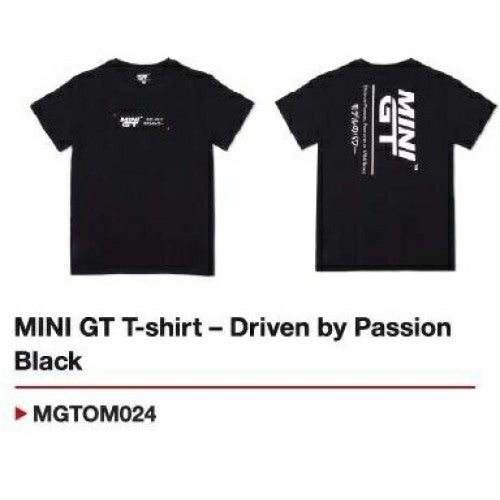 Mini Gt T-Shirt - Driven By Passion Black - M