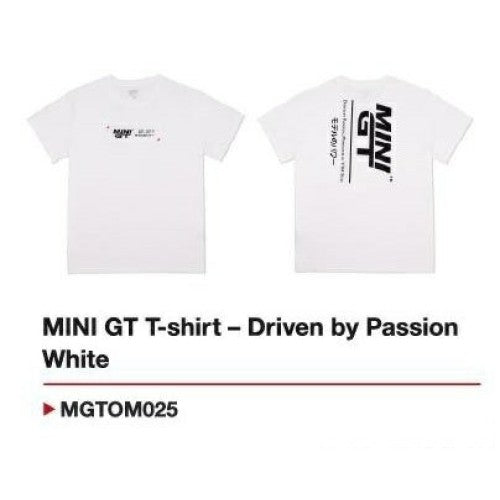 Mini Gt T-Shirt - Driven By Passion White - Xl