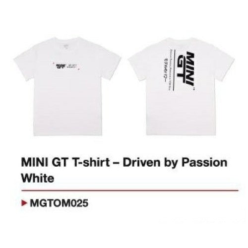 Mini Gt T-Shirt - Driven By Passion White - Xxl