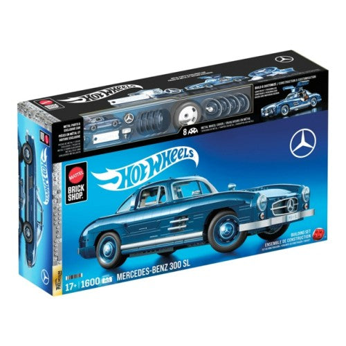 Hot Wheels Premium Mercedes-Benz 300 Sl (Brick Shop) (Approx 1/12 Scale)