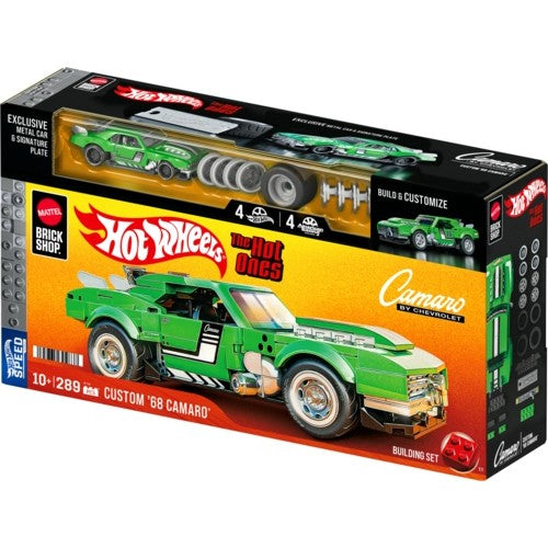 Hot Wheels Speed Custom 68 Camaro (Brick Shop) (Approx 1/32 Scale)
