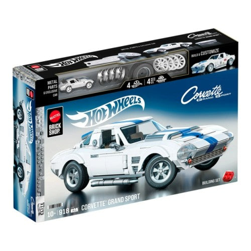Hot Wheels Elite Corvette Grand Sport (Brick Shop) (Approx 1/16 Scale)