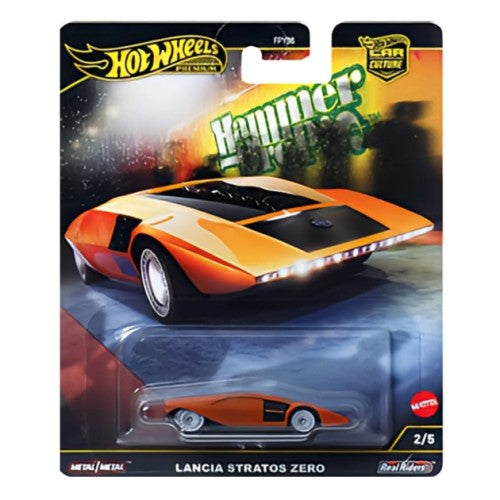 Hot Wheels Premium Hammer Drops Lancia Stratos Zero 2/5