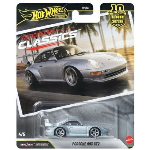 1/64 Hotwheels Premium Modern Classics Porsche 993 Gt2 4/5