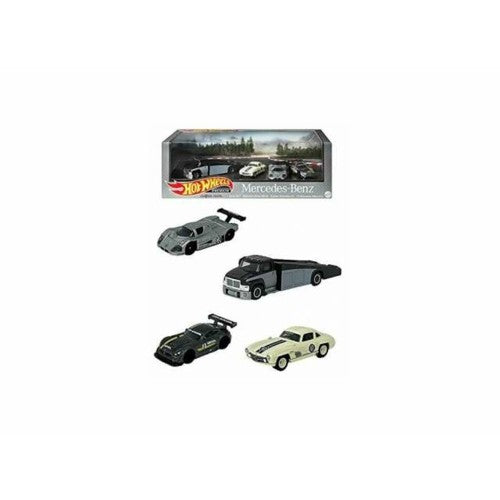1/64 Hotwheels Premium Set Mercedes Benz